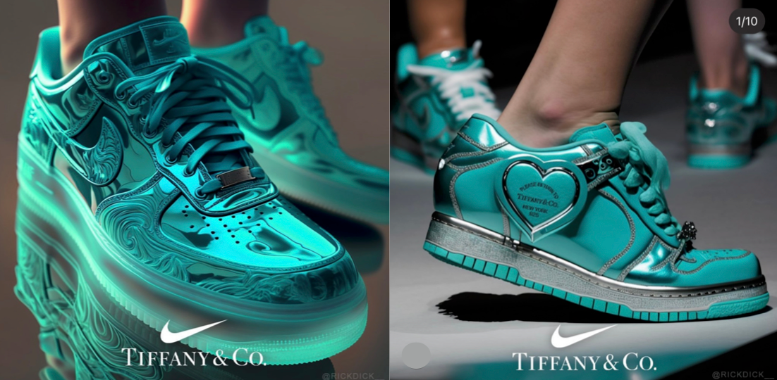 How Nike's Tiffany AF1 collaboration bested AI, by Laura Houlberg