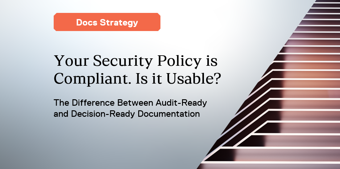 Your Security Policy Is Compliant. Is It Usable?