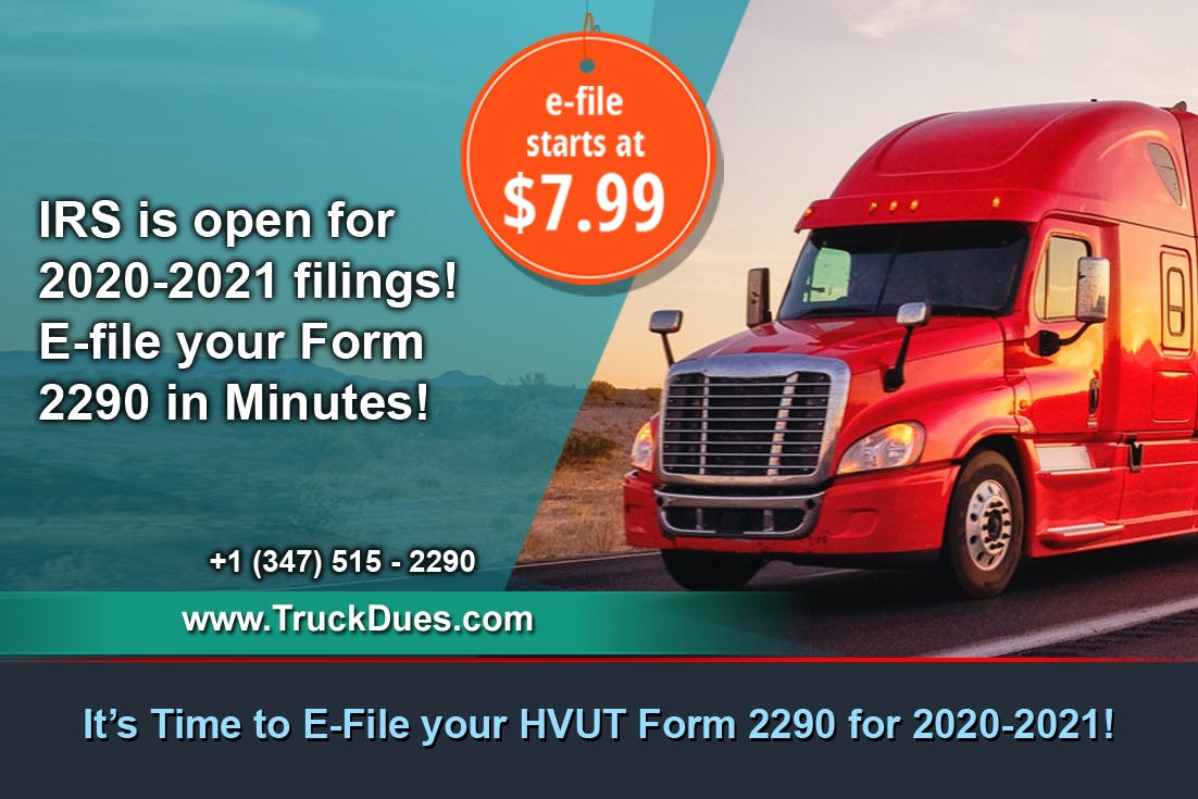 How to Pay 2290 Taxes on your Heavy Vehicle? by Medium