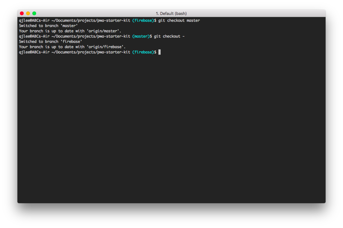 Daily Coding Tips №55 —git — how to quickly switch to previous branch