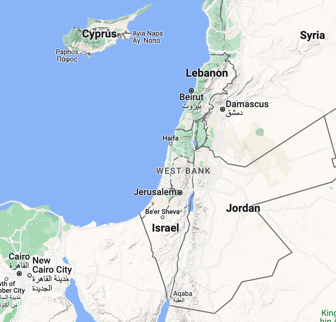 Levant, Meaning, Countries, Map, & Facts