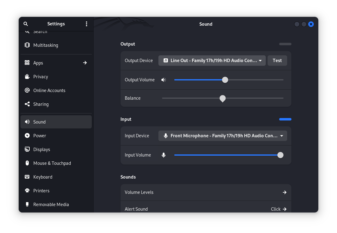 Solve backpanel Sound problem on Kali linux 2023.4 or later - Mukim ...