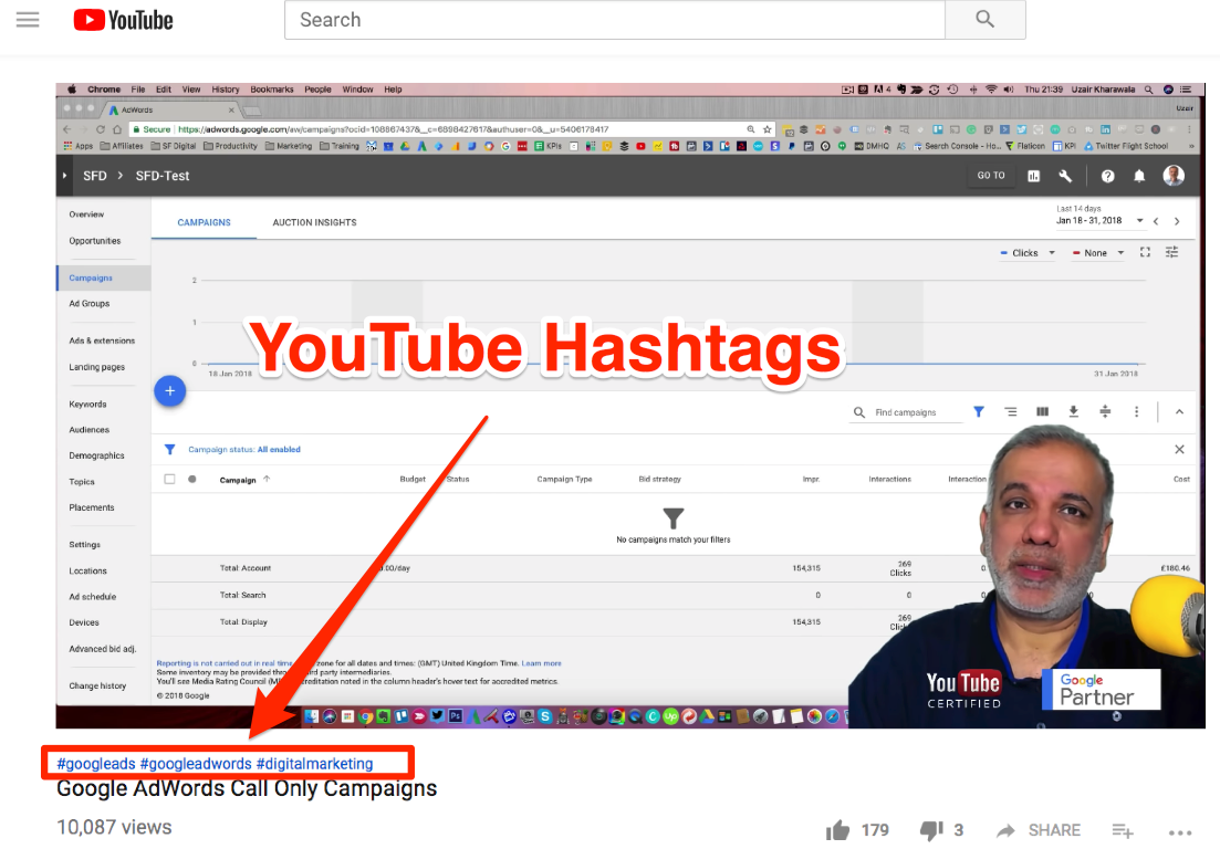 YouTube Hashtags. How To Use YouTube Hashtags | by Uzair Kharawala | Medium