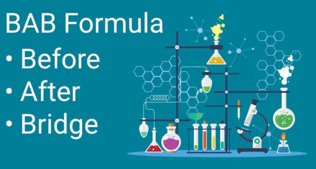 BeforeAfterBridge Copywriting Is The Formula You Need To Succeed by Before After Bridge Medium