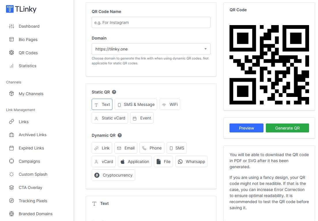 How to Create a QR Code for a Link: Quick & Easy Guide | by TLinky ...