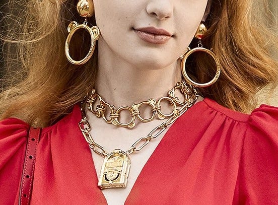 Well-served, Moschino!. Jeremy Scott's Resort '22 turns out to