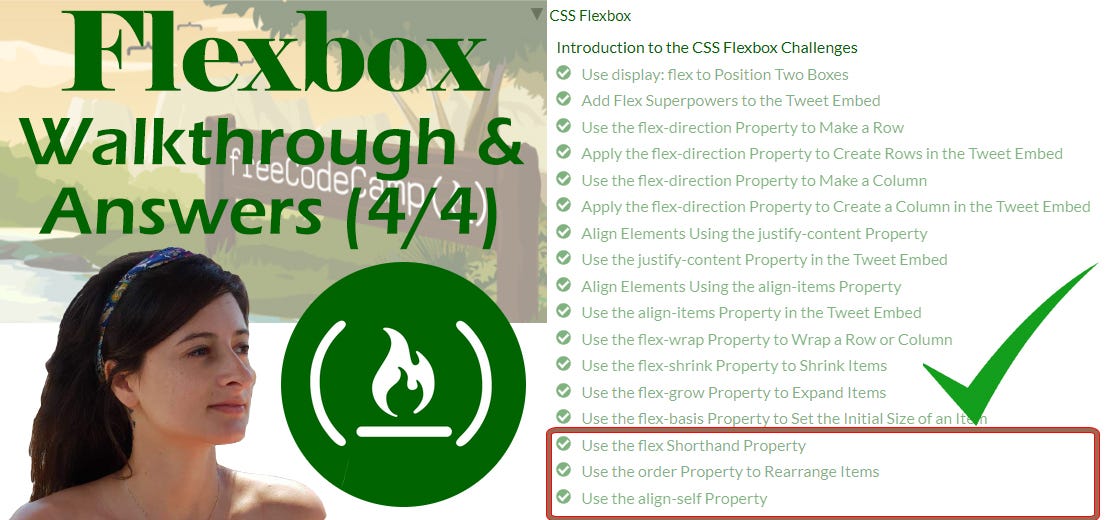 Free Code Camp CSS FLexbox Challenges By Eleftheria Batsou Medium