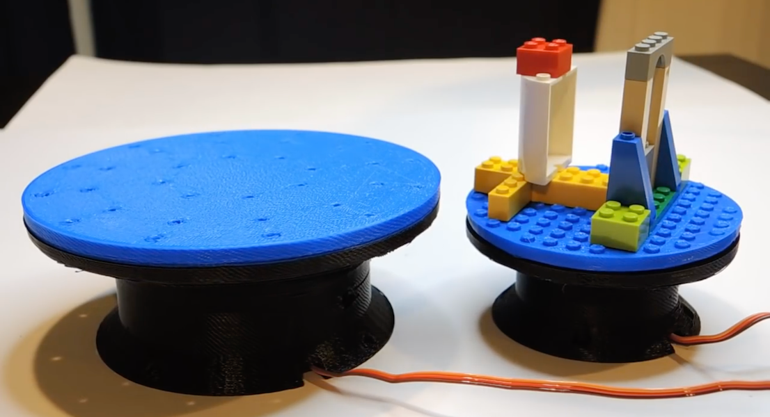 Miniature 3D-Printable Turntable. As seen on Ali/Potent Printables'…, by  Jeremy S. Cook