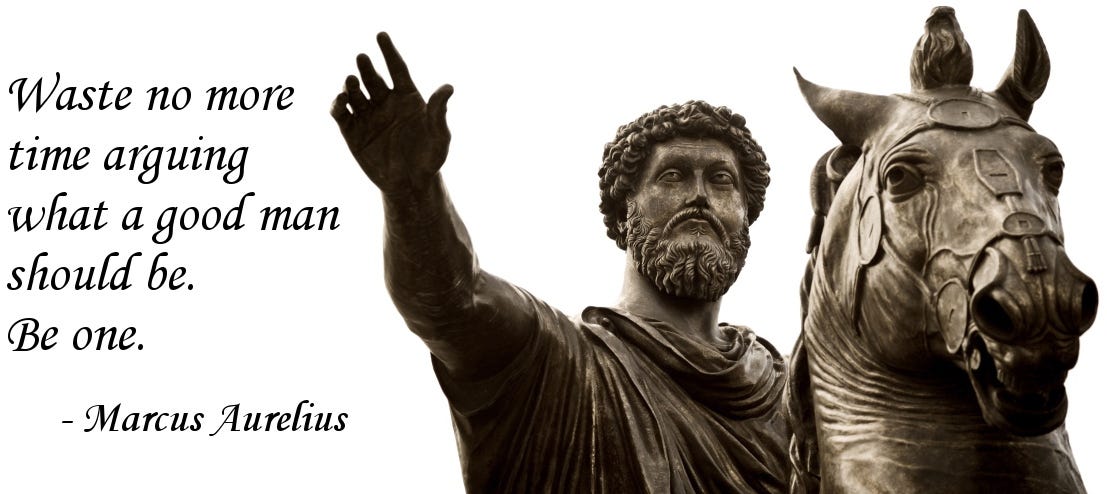 BE ONE Marcus Aurelius Said In Meditations By Clint Davison Medium