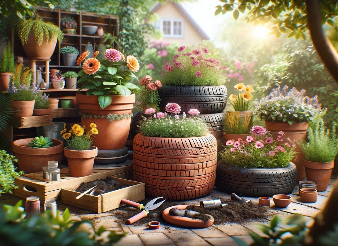 From Tires to Terracotta: Revving Up Your Patio Decor with Vehicle Reviews