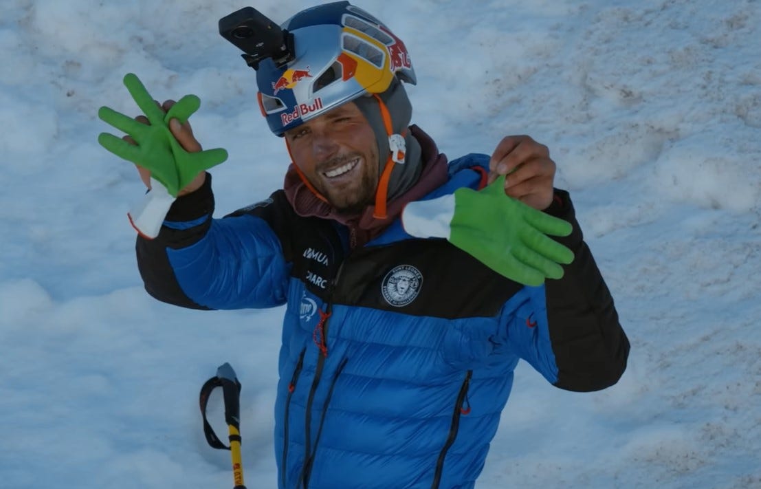 I skied down Mount Everest