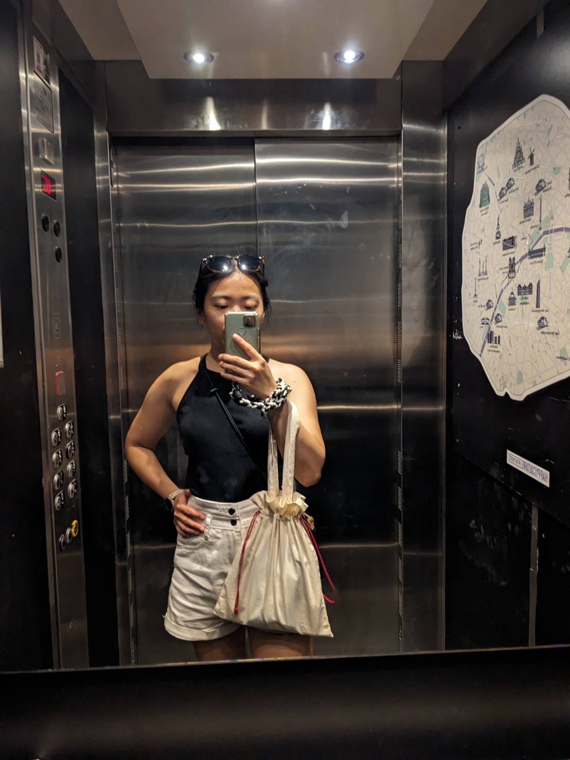 The whole day finished when I got back to hostel — Photo by Yvonne