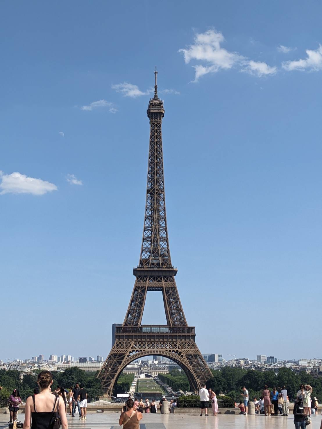 Eiffel Tower, Paris, France — Photo by Yvonne