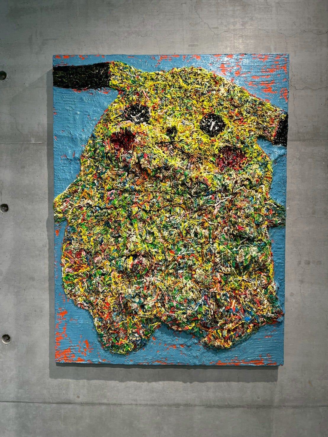 林弈軒 作品《黃老鼠》油彩、畫布 99.5 x 74 cm, 2026