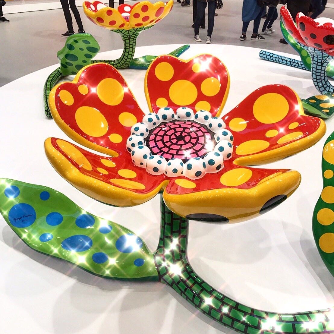 To the infinity and beyond Yayoi Kusama Festival of Life by Sandy