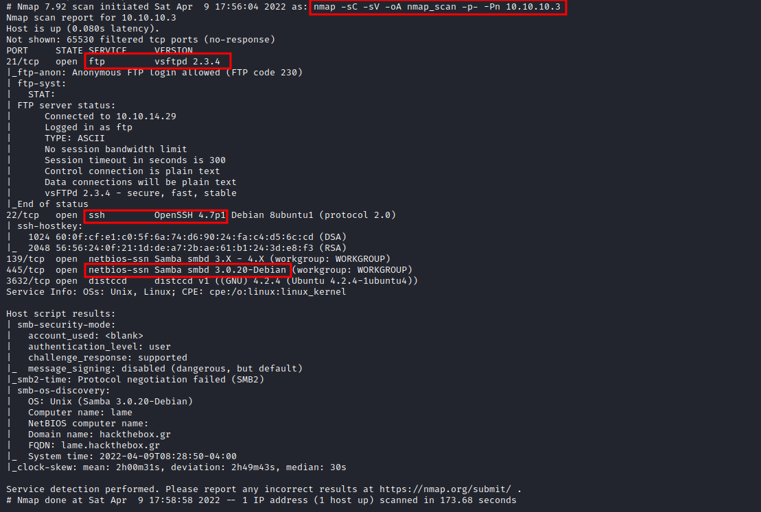 LAME HTB — Write-Up(without Metasploit)& CVE-2007–2447 explained | by ...