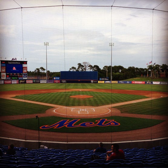 On the Road: Meeting the Mets in St. Lucie, by Benjamin Hill
