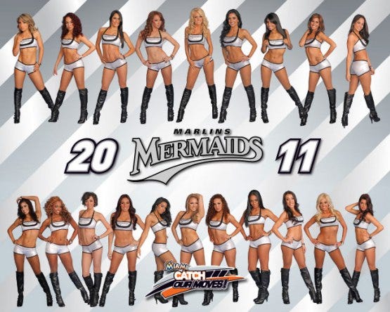 Miami Marlins Mermaids