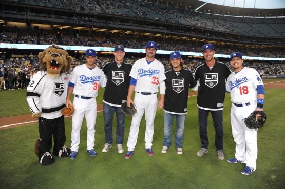 The Dodgers are giving away these incredible Kings mashup jerseys on Kings  night - Article - Bardown