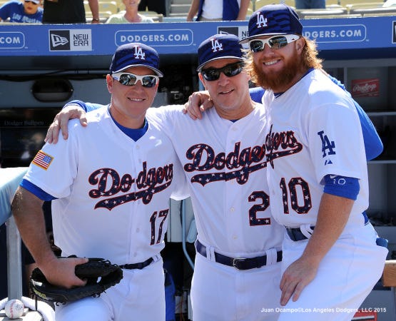 Zack Greinke of the Los Angeles Dodgers poses for a portrait