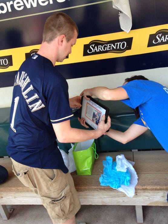 Educator Days at Miller Park. This week during the series against the…, by  Caitlin Moyer