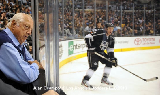 4/18/13-Something Cool-Dodgers Night at LA Kings Game by Juan