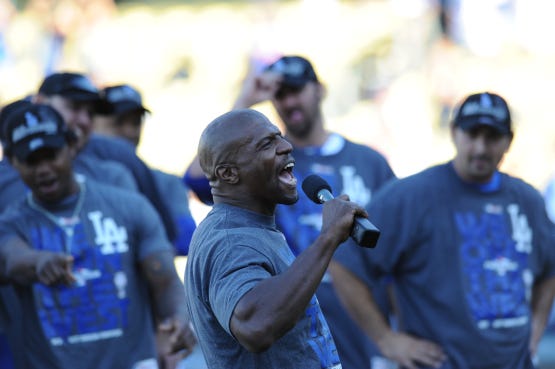 Brooklyn Nine-Nine' star Terry Crews on the Dodgers, sports, acting and  life | by Jon Weisman | Dodger Insider