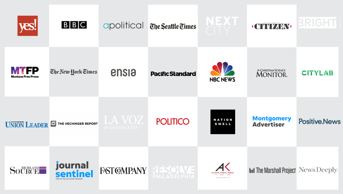 54 News Outlets With Dedicated Solutions Journalism Sections By Julia 