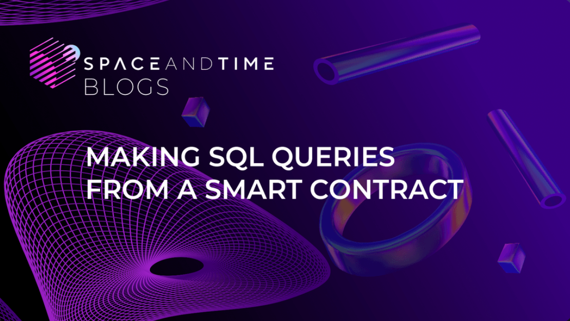 Making SQL Queries from a Smart Contract | by Amne Sia | Medium