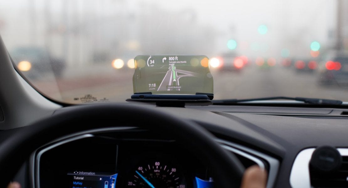 Keep Your Eyes on the Road with a Heads-Up Windshield Display, by  CitizenTekk