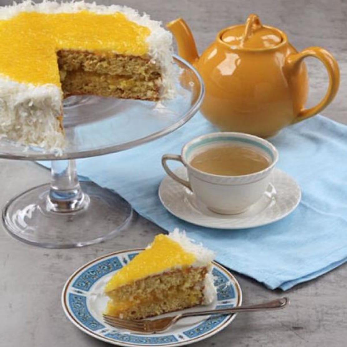 Pineapple Sponge Cake All Recipes Medium