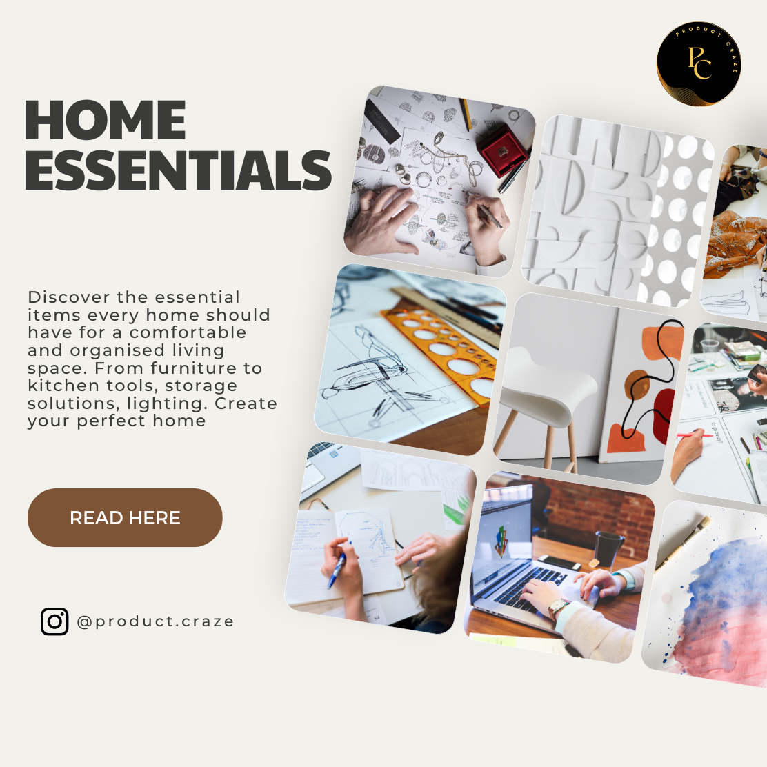 Home Essentials: must-Have Items for a Functional and Stylish Living Space  by Product Craze 