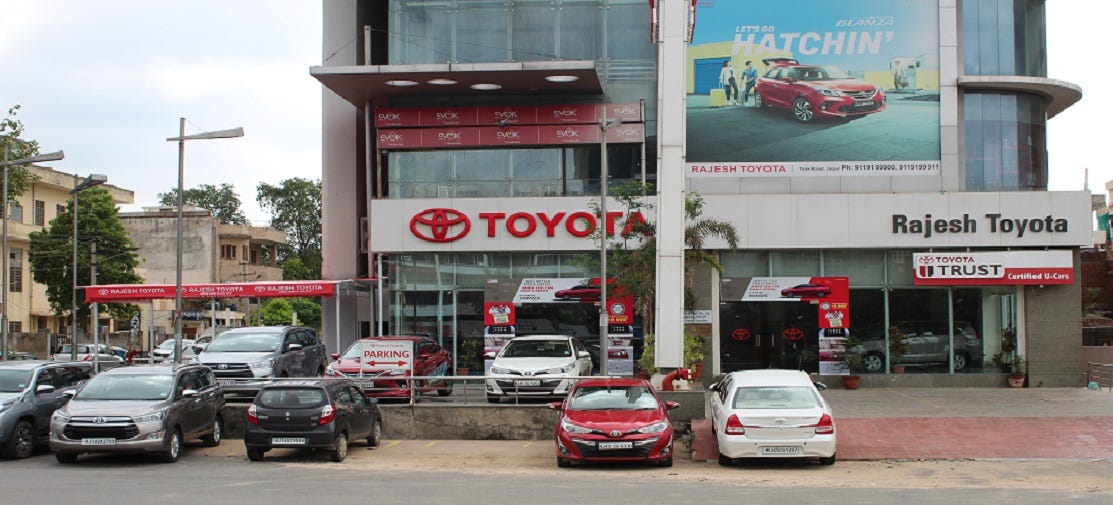 Rajesh Toyota Jaipur: Your Trusted Authorized Dealer for Toyota ...