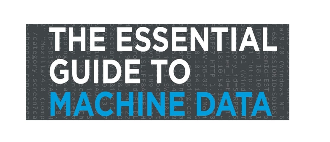 The Essential Guide to Machine Data | by CWL Systems | Medium