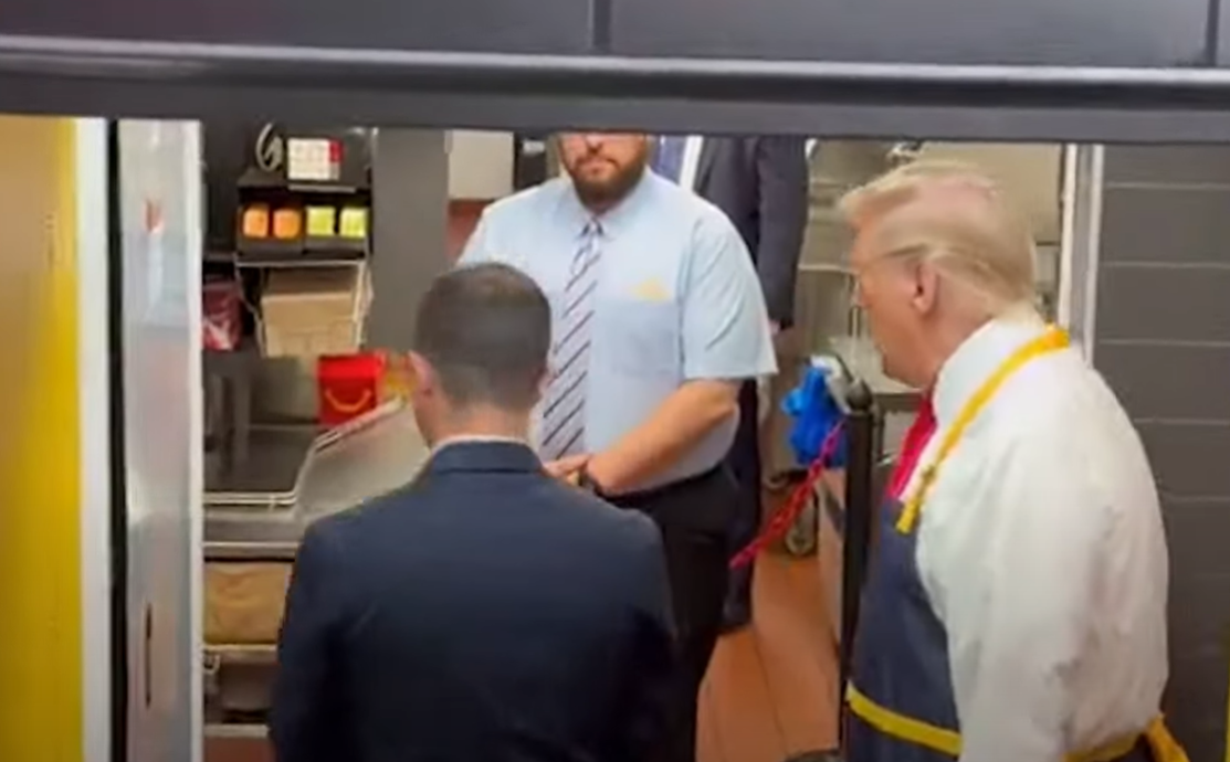 Fast Food Follies Trump’s McDonald’s Stunt and the Mockery of Hard