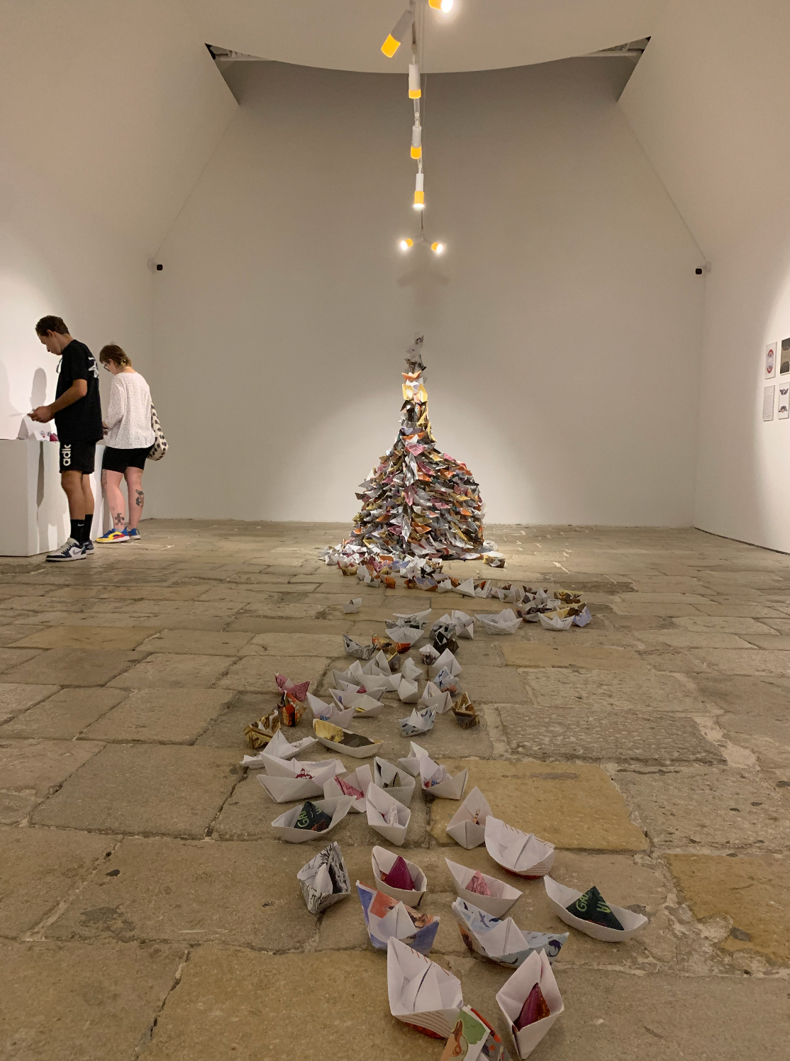 The Migration Nation Installation at Spazju Kreattiv