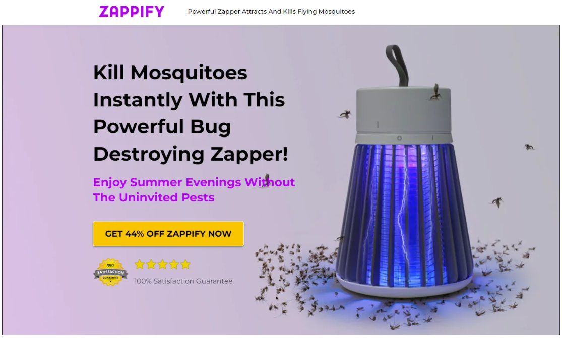 Mozz Guard Mosquito Zapper Canada {Mosquito Warning} Does Mozzguard