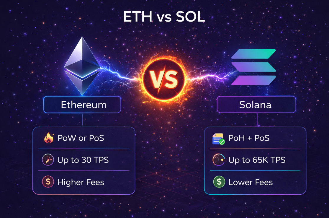 Ethereum vs Solana: The Architecture Battle You Need to Understand