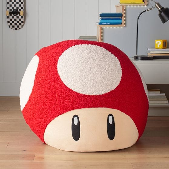 Pottery Barn Teen Launches Super Mario Collection