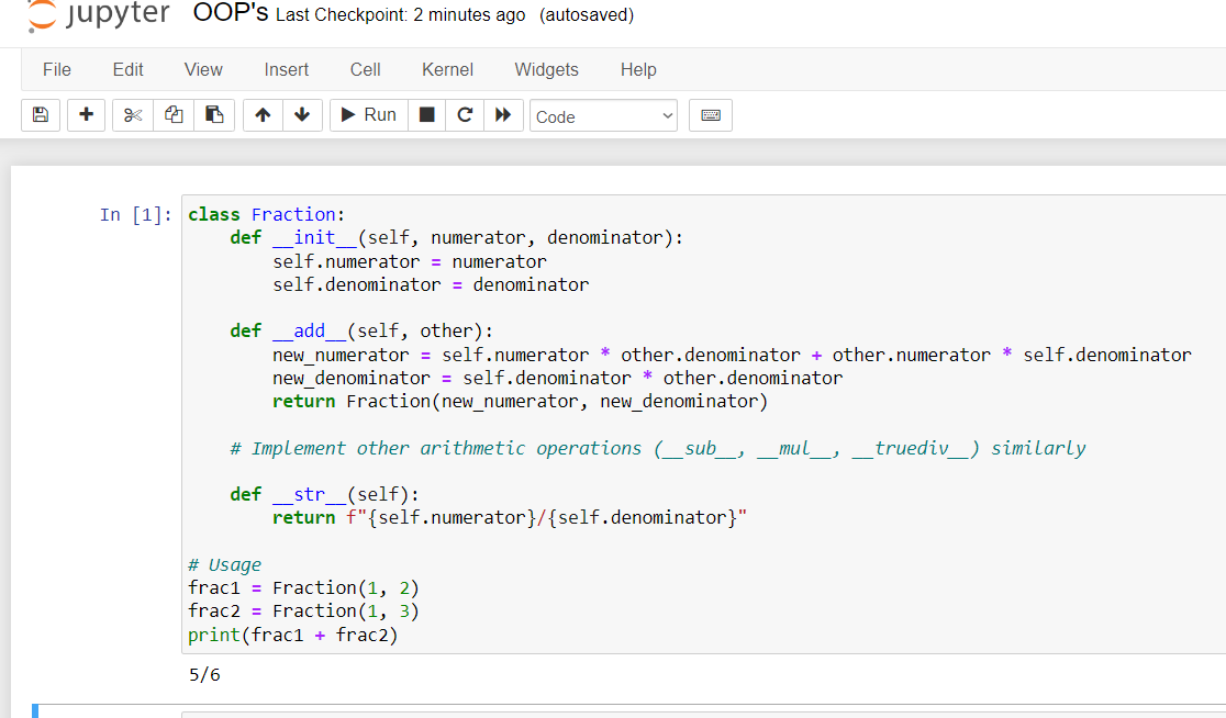 Exploring Magic Methods: Constructing a Fraction Data Type in Python ...