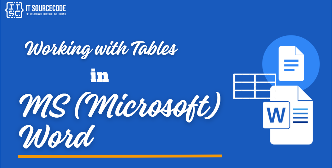 Working with Tables in MS (Microsoft)Word by JOKEN VILLANUEVA Medium
