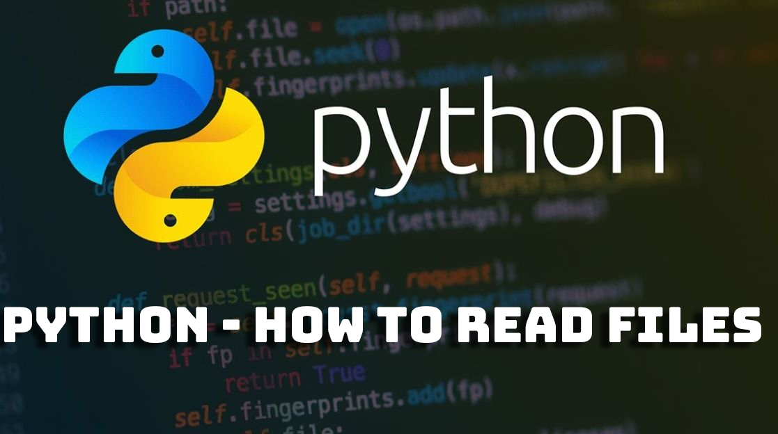 Python — How to Read Files. It’s inevitable that at some point you ...