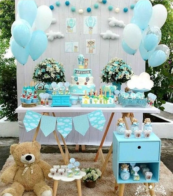 Decoración con globos para baby shower | by Party Globos | Medium