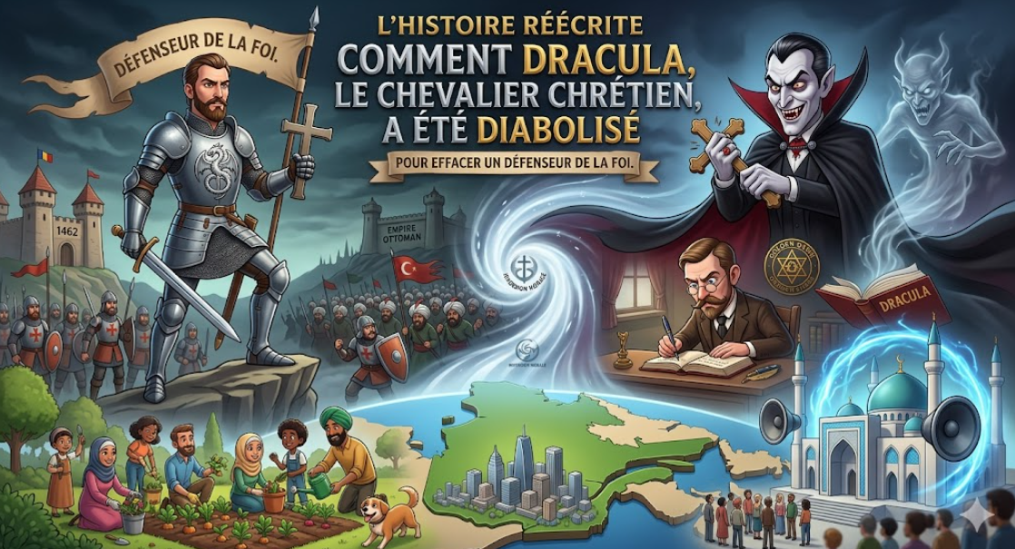 Comment DRACULA, le Chevalier du Christianisme, a été Diabolisé pour Effacer un Défenseur de la Foi