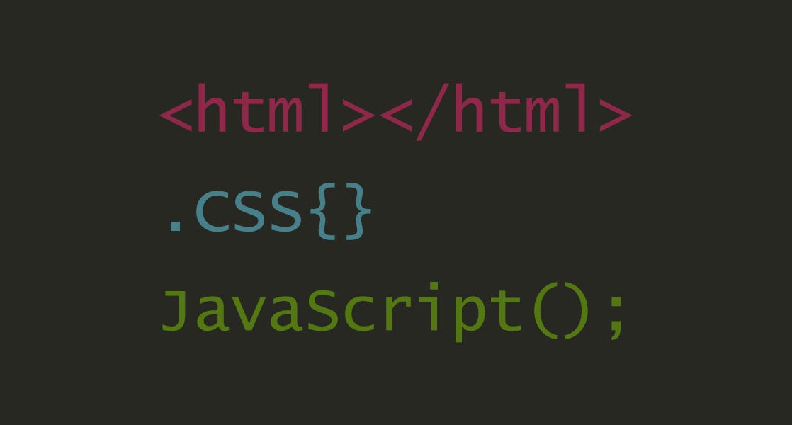 HTML / CSS / JS, in human terms. A hack for remembering what those ...