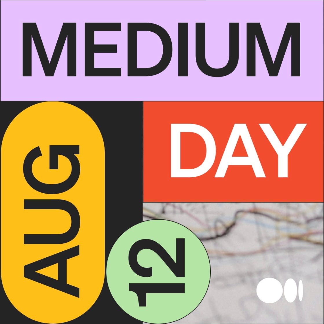 Medium Day 2023 is a Wrap! How Did It Go? Staring at a Blank Page