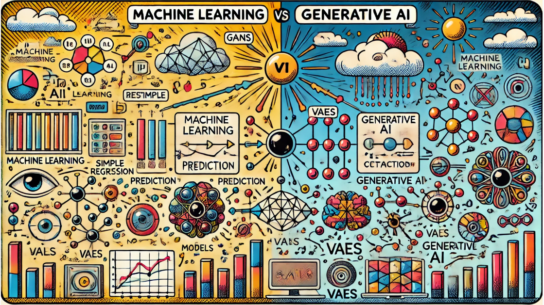 33 Differences Between Machine Learning and Generative AI | by ...