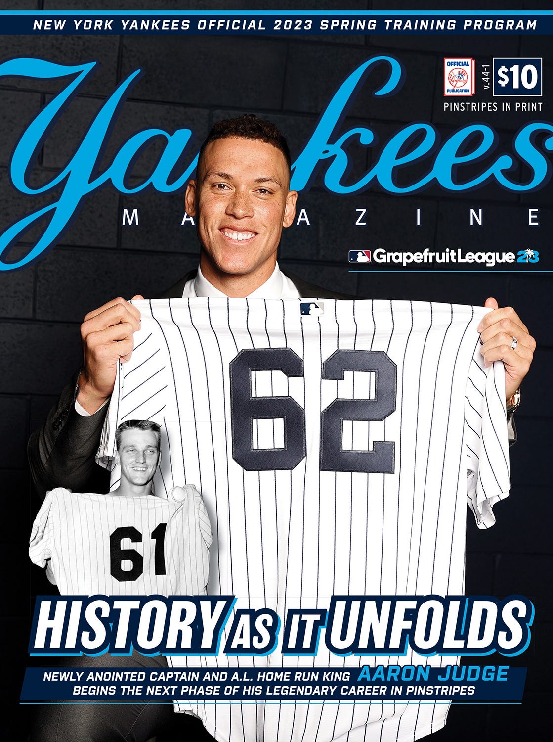 Spring Issue of Yankees Magazine and New York Yankees Official