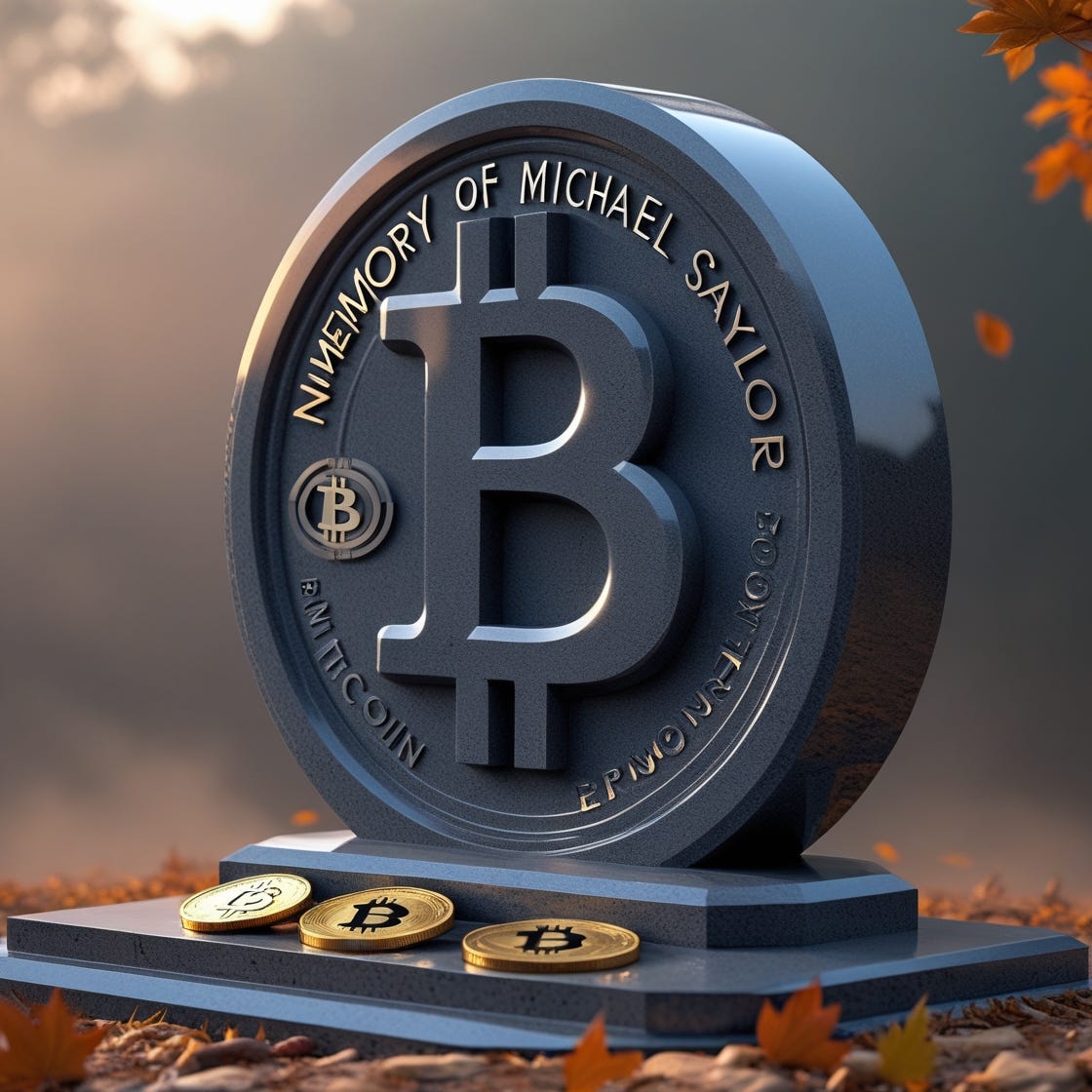 The Saylor Legacy: A Bitcoin Burial and the Uncertainties of Scarcity