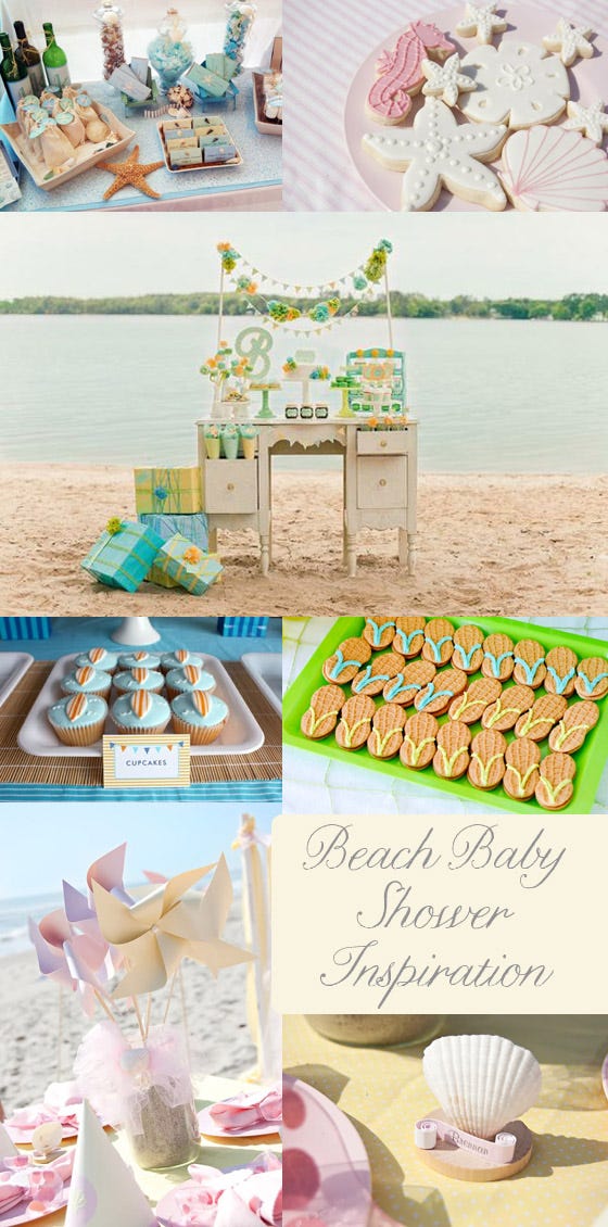 Beach Baby! {Baby Shower Inspiration}, by Storkie Express, Storkie: Ideas,  Inspiration, and Invitations